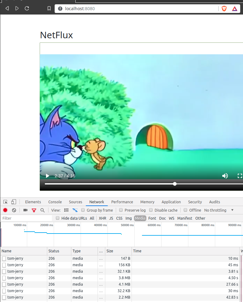 spring webflux video streaming