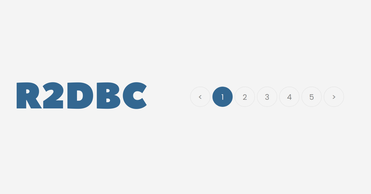 r2dbc pagination